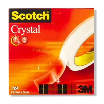 Image of Scotch Crystal Strong Tape, 19mm x 66m (6001966) 1 Roll