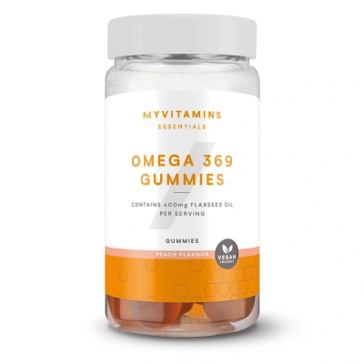 Image of Myvitamins Omega 3,6,9 Gummies 60gummies Peach