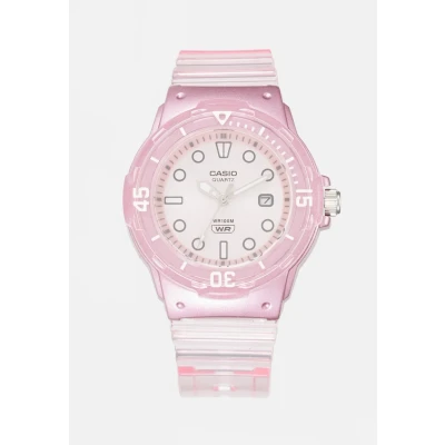 Image of Casio LRW 200HS Watch, Women&#039;s, Size: One Size, Light pink