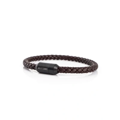 Image of Akitsune Silva Bracelet, Men&#039;s, Size: 7,09&#039;&#039;, Black brown