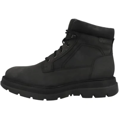Image of S.OLIVER Stiefelette 51621743 Laceup ankle boots, Men&#039;s, Size: 9, Black Leather/synthetics