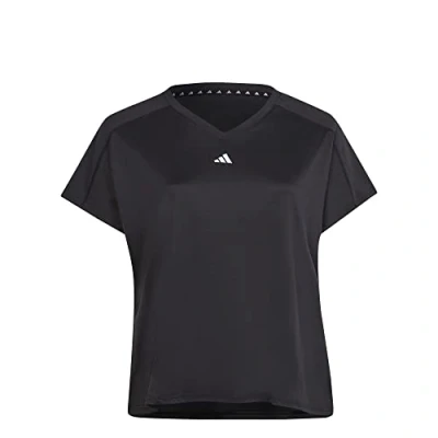 Image of adidas Performance Sports Tshirt, Women&#039;s, Size: 20 22, Black