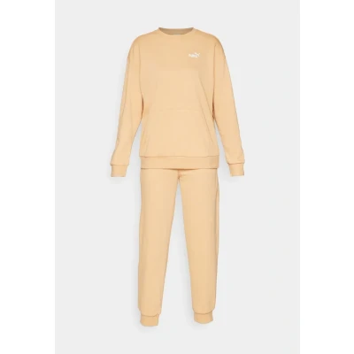 Image of Puma Relaxed SUIT SET Tracksuit, Women&#039;s, Size: Small, Warm beige