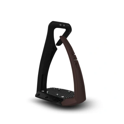 Image of Freejump Soft&#039;Up Pro + Brown Horse Stirrups Riding Equestrian