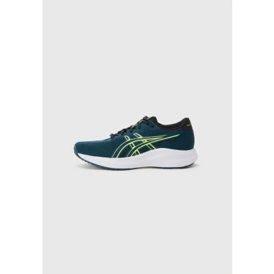Image of Asics Excite Unisex Road running shoes for kids, Size: 2.5, Tranquil teal/citron