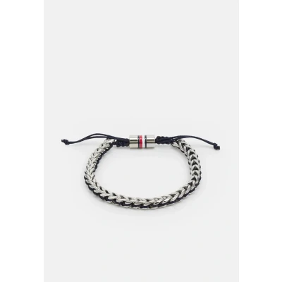 Image of Tommy Hilfiger Bracelet silvercoloured, Men&#039;s, Size: One Size, Silver coloured