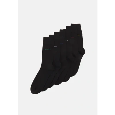 Image of GANT SOFT Socks 6 PACK Socks, Men&#039;s, Size: 404, Black