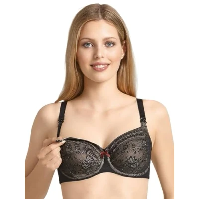 Image of Anita Nursing Bra with Underwire 5053, berry, 85D