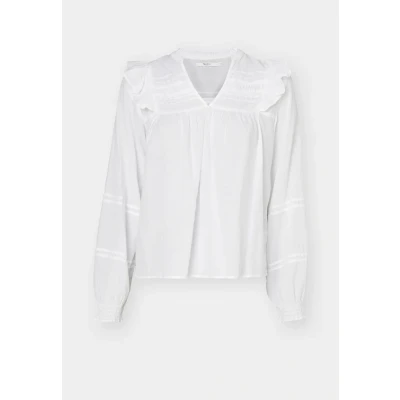 Image of Pepe Jeans Lorely Blouse, Women&#039;s, Size: Large, White