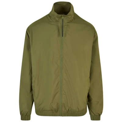 Image of Urban Classics Bomber Jacket, Men&#039;s, Size: XXL, Olive