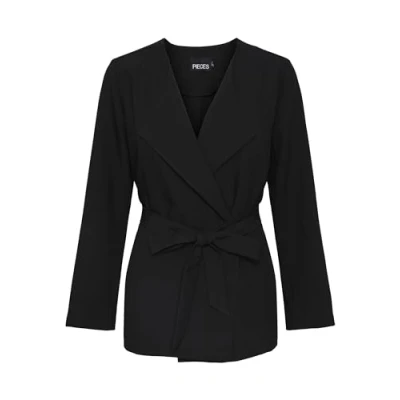 Image of Pieces Pcbosella TIE Blazer, Women&#039;s, Size: XS, Black