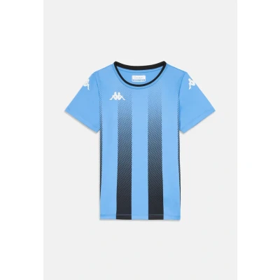 Image of Kappa Unisex Kid&#039;s Bugo T Shirt, Blue/Black, 10 Years