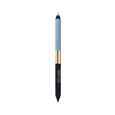 Image of Estée Lauder Kajal Duo Brighten and Accentuate 0.03 oz (Various Shades) Marine/Sky Blue