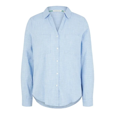Image of TOM TAILOR Women&#039;s Blouse, 22758 Dreamy Blue, 34