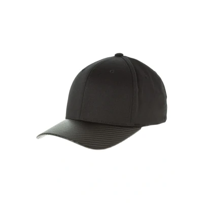 Image of Flexfit Carbon Cap, Size: S/M, Black/carbon