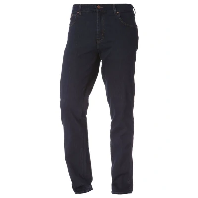 Image of Wrangler Texas Stretch Straight leg jeans, Men&#039;s, Size: 30x30, Blue black