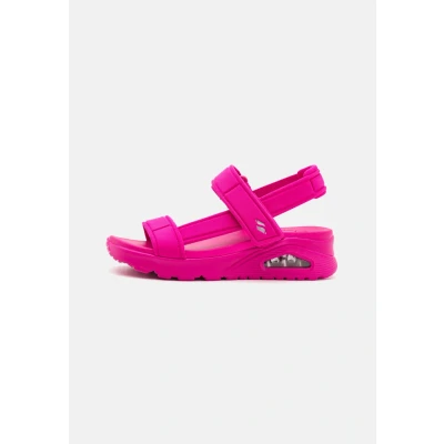 Image of Skechers UNO Platform sandals, Women&#039;s, Size: 40, Pink shoes