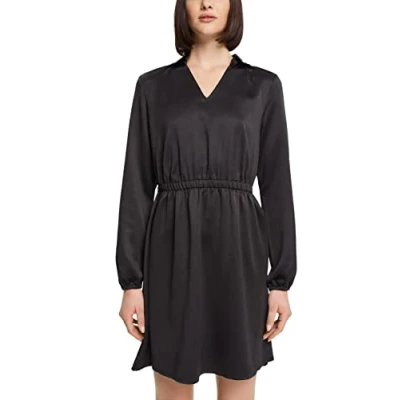 Image of edc by Esprit Day dress, Women&#039;s, Size: Medium, Black