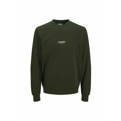 Image of Jack &amp; Jones CREW NECK NOOS Sweatshirt, Men&#039;s, Size: Large, Duffel bag