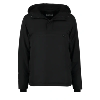 Image of Urban Classics Padded PULL OVER Jacket Light jacket, Men&#039;s, Size: Medium, Black