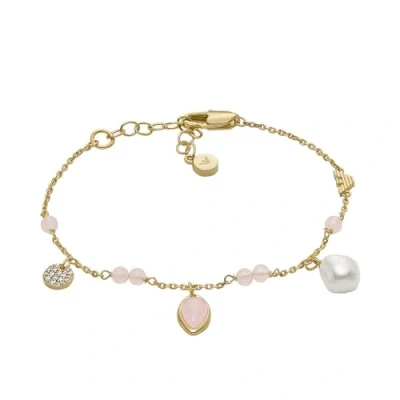 Image of Emporio Armani Sentimental Bracelet goldcoloured, Women&#039;s, Size: One Size, Gold coloured