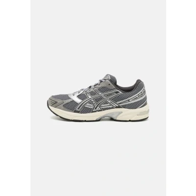 Image of Asics Sportstyle GEL1130 Unisex Trainers, Size: 10, Clay grey/pure silver Imitation leather/ textile