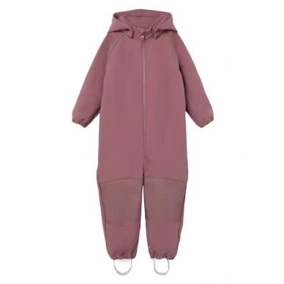 Image of Name it Nmnalfa SUIT Solid Unisex Rainsuit for kids, Size: 2 3y, Purple