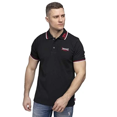 Image of Lonsdale Men&#039;s Lion Polo Shirt