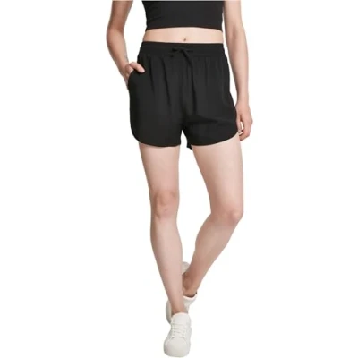 Image of Urban Classics Resort Shorts, Women&#039;s, Size: 28, Black