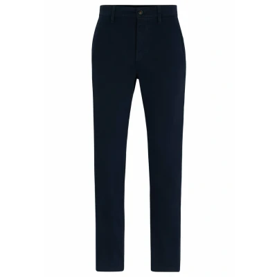 Image of BOSS Chino_tapered Chinos, Men&#039;s, Size: 29x32, Dark blue