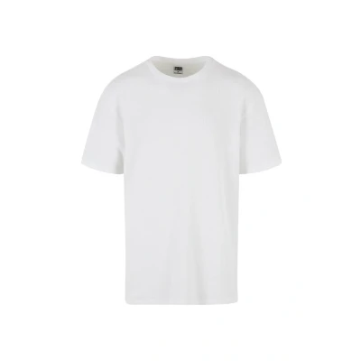 Image of Urban Classics Waffle Basic Tshirt, Men&#039;s, Size: 3XL, White