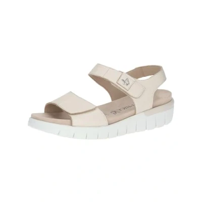 Image of Caprice Platform sandals, Women&#039;s, Size: 7.5, Cream perlato Leather
