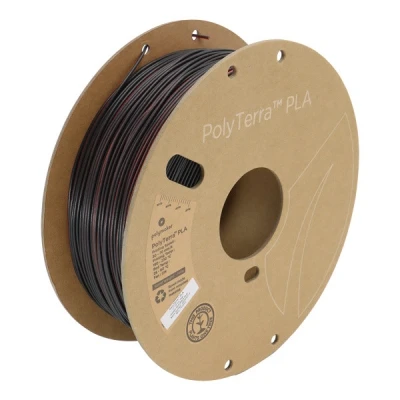 Image of Polymaker Polyterra PLA Dual Color 1.75mm 1kg Shadow Red (Black Red)