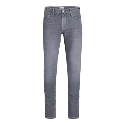 Image of JACK &amp; JONES Men&#039;s Jean Pants, Grey Denim, 32W / 34L