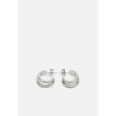Image of Guess Stylish Earrings silvercoloured, Women&#039;s, Size: One Size, Silver coloured