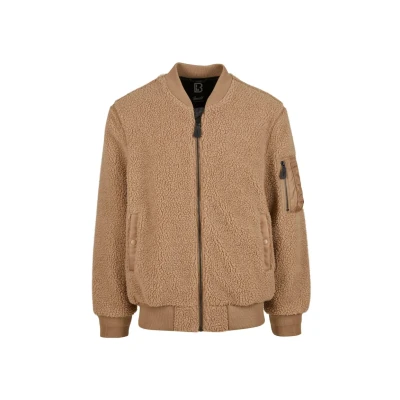 Image of Brandit Bomber Jacket, Men&#039;s, Size: XXL, Camel