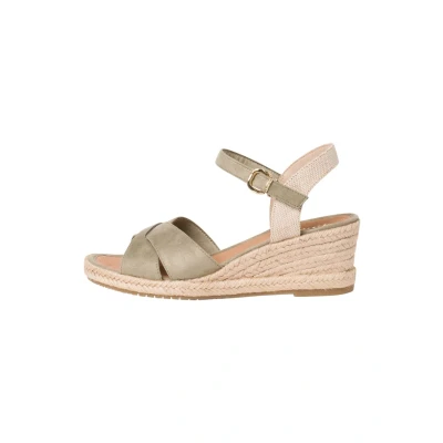 Image of Tamaris Espadrilles, Women&#039;s, Size: 5, Pistacchio Textile