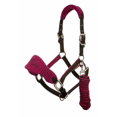 Image of LeMieux Vogue Fleece halter with leadrope