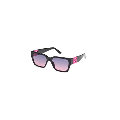 Image of Guess IN Iniettato Sunglasses rosaborgogna sfumato, Size: One Size, Rosa borgogna sfumato