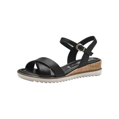 Image of Tamaris Platform sandals, Women&#039;s, Size: 6.5, Black shoes