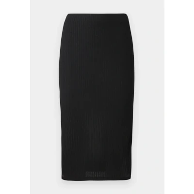 Image of ONLY Women&#039;s Onlemma Slit Skirt Noos, Black, L