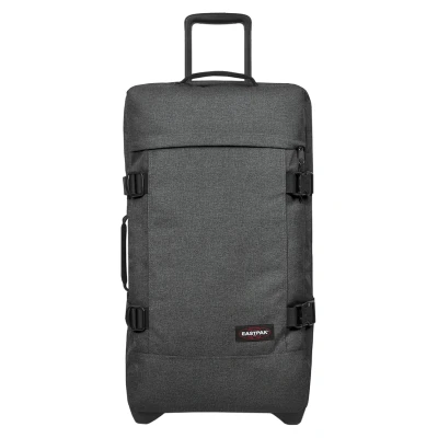 Image of Eastpak Tranverz M Wheeled suitcase, Size: One Size, Black denim