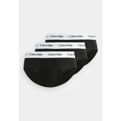 Image of Calvin Klein Underwear HIP Brief 3 PACK Briefs, Men&#039;s, Size: Small, Black