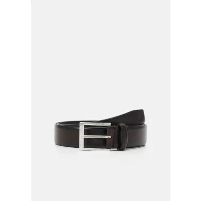 Image of BOSS Elloy Belt, Men&#039;s, Size: 30, Dark brown