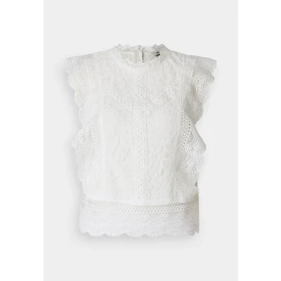 Image of ONLY Onlkaro Top, Women&#039;s, Size: XS, Cloud dancer