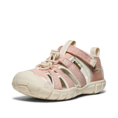 Image of Keen Seacamp Unisex Walking sandals Rose gold for kids, Size: 4, Synthetics/textile