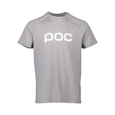 Image of POC Reform Enduro TEE Print Tshirt, Men&#039;s, Size: Large, Alloy grey