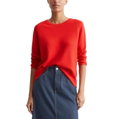 Image of Marc O&#039;Polo Denim LONG Sleeve Jumper, Women&#039;s, Size: Large, Vermillion red