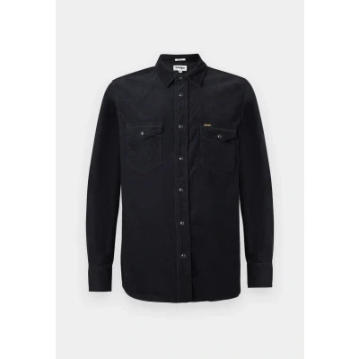 Image of Wrangler Western Shirt, Men&#039;s, Size: 3XL, Black