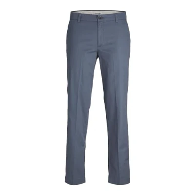 Image of Jack &amp; Jones Premium Jpstkane Jjotis Blend Chinos, Men&#039;s, Size: 29x32, Blue mirage